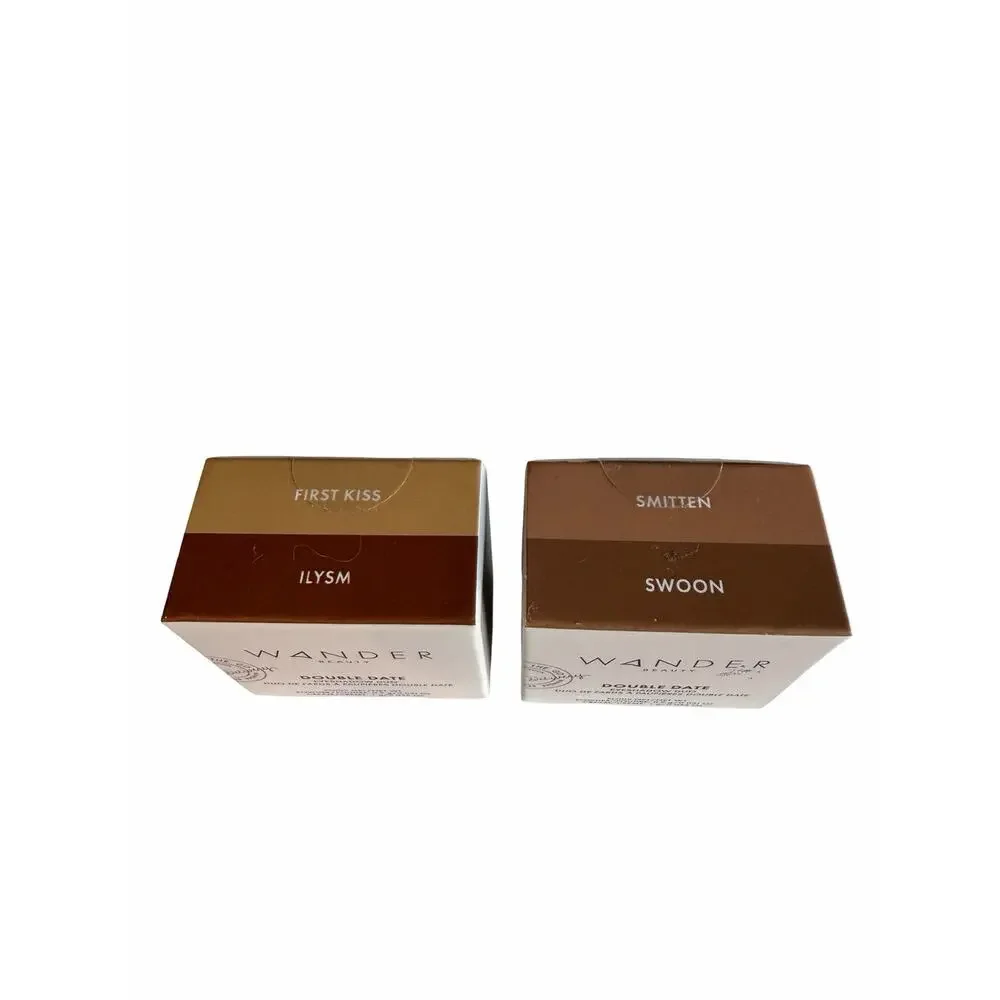 Set Of 2 Wander Beauty Eyshadow Duos First Kiss Swoon Smitten ILYSM
